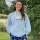 model in the USA Field Hockey Sueded Hoodie