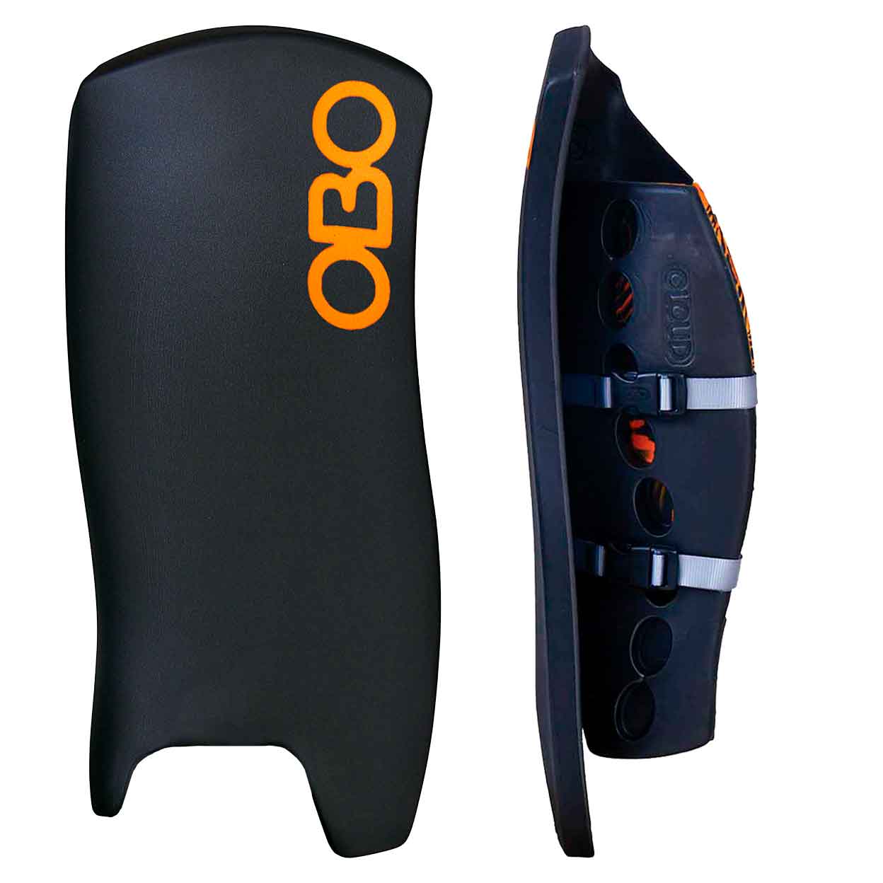 OBO Cloud Leg guards one front view and one side view