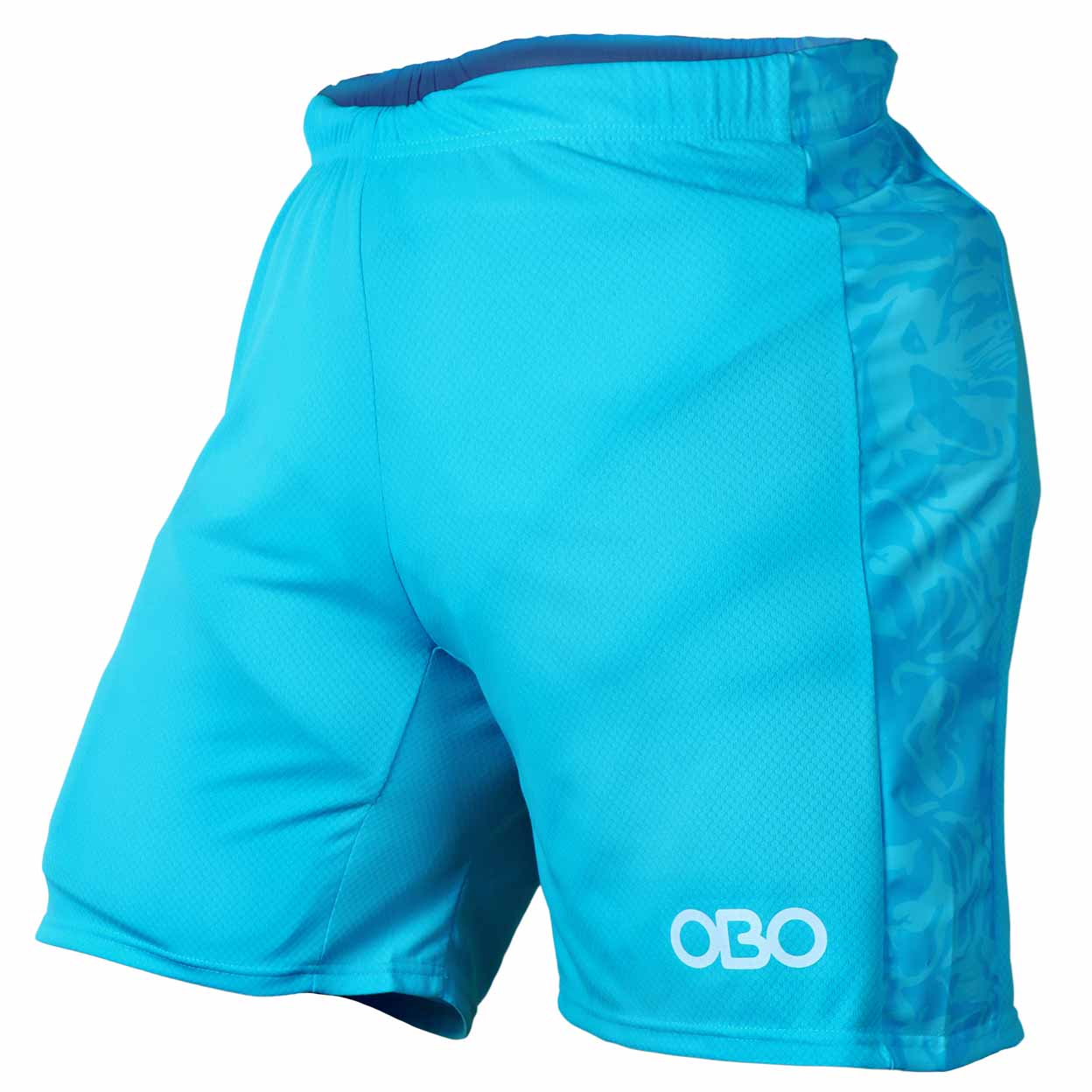 Blue OBO Mono Goalie Overpants with a white background