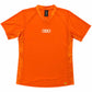 Orange sports jersey with 'OBO' logo on a white background