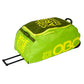 Side view of the green OBO Basic Wheelie Bag