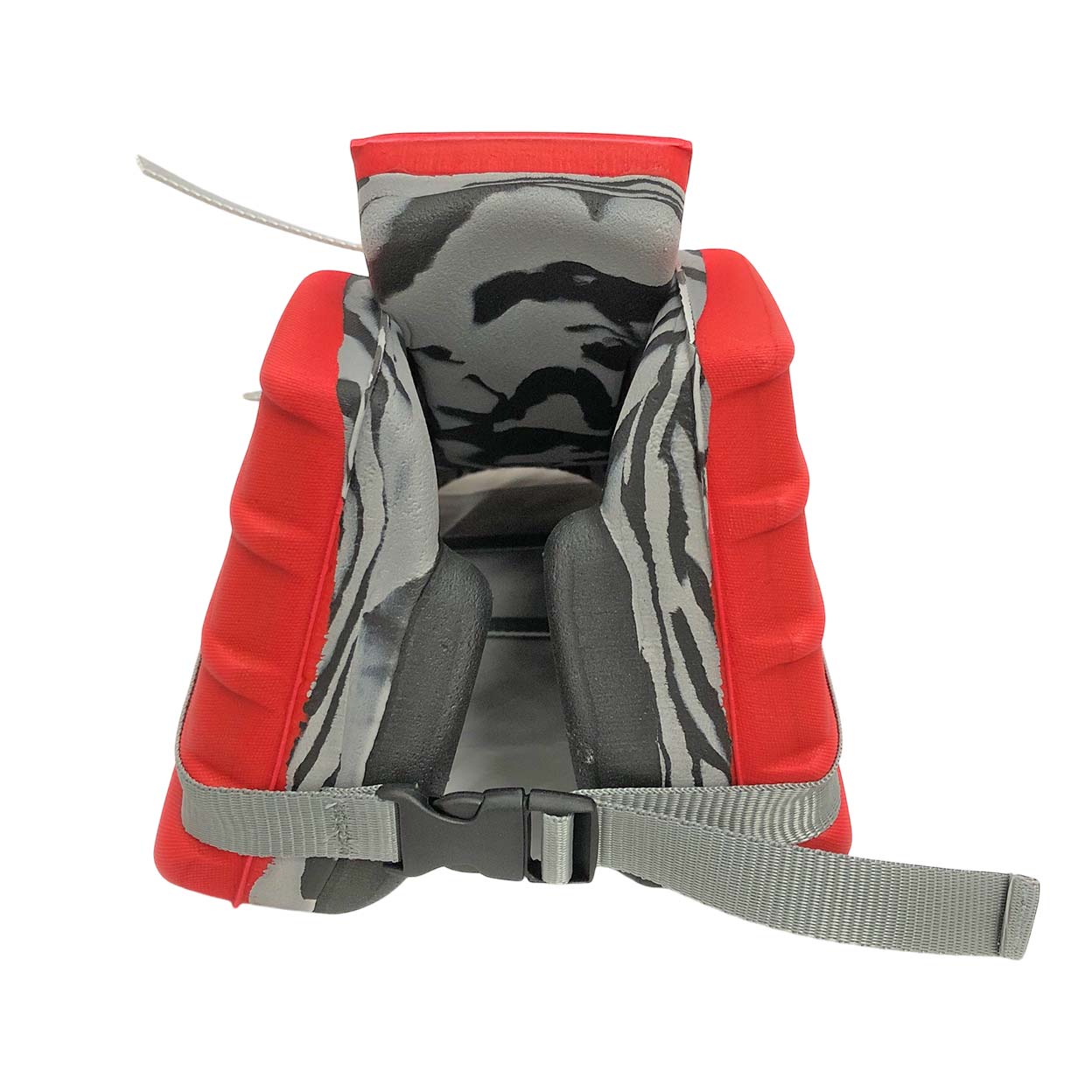 Back of the red OBO Robo Mini Kickers.