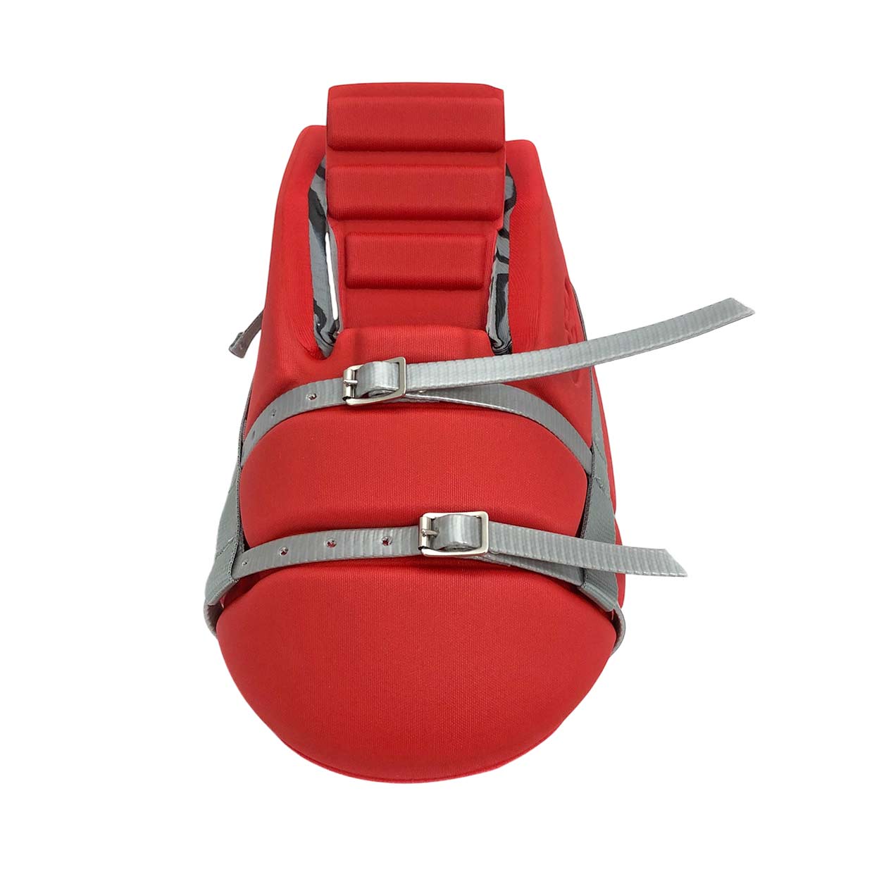 Front view of the red OBO Robo Mini Kickers