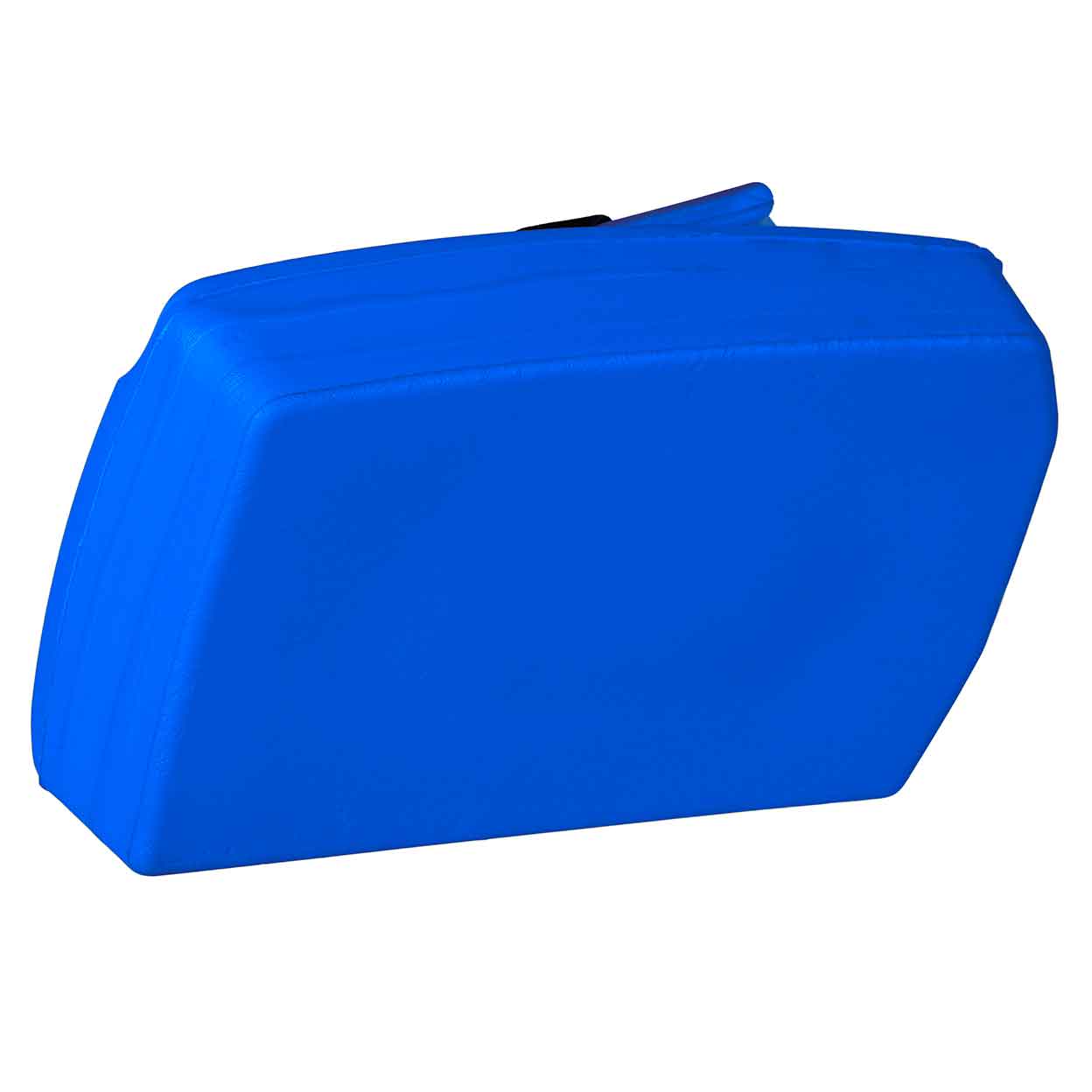 reverse side of the royal blue OBO Robo Plus Hand Protector - Left Hand