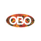 OBO Logo Acid Wash Sticker