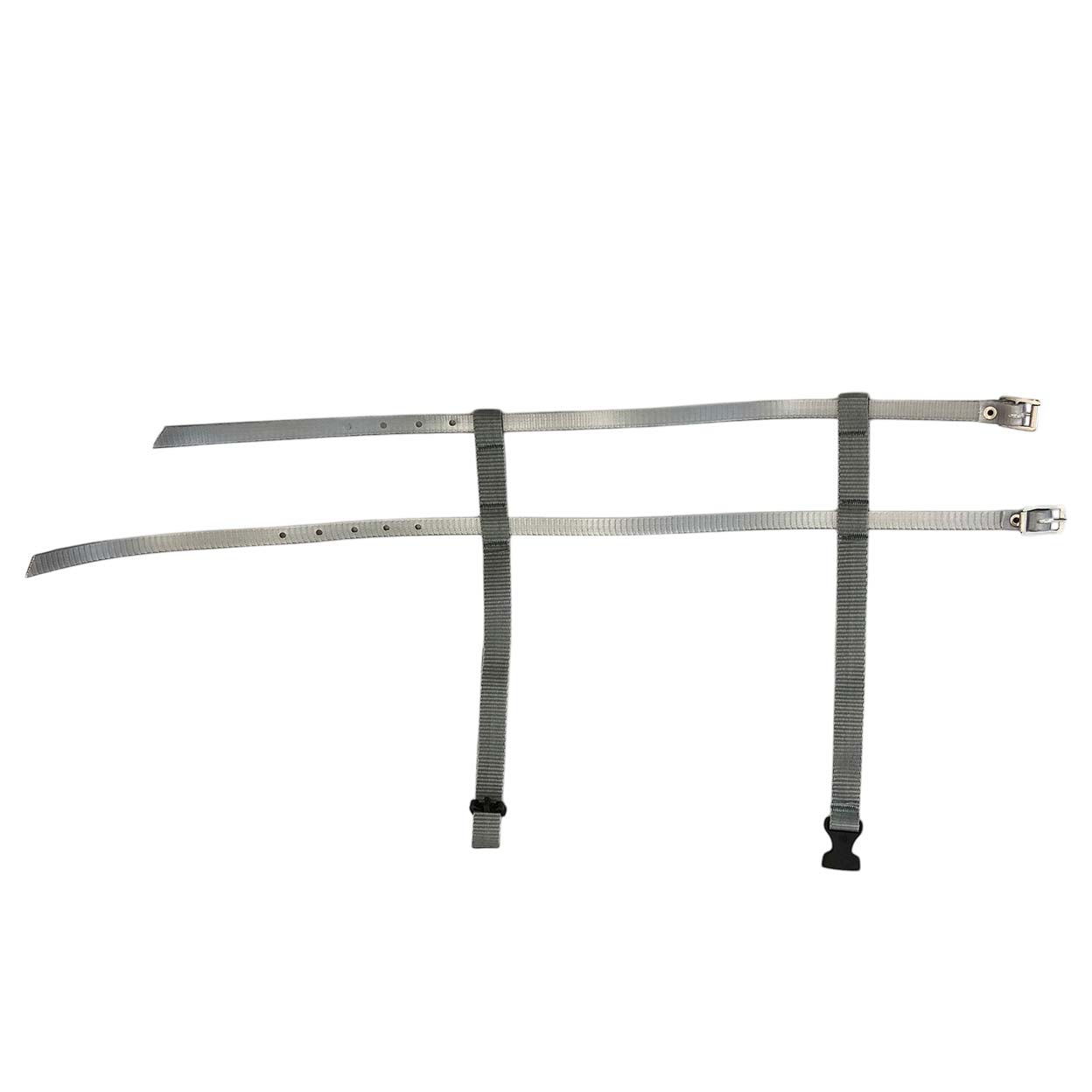 OBO Yahoo Goalkeeping Replacement Kicker Straps laid out for placement.