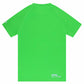 Green t-shirt with 'Osaka' branding on a white background