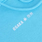 detail of the Osaka logo on the front of the Osaka Women's Hooded Sweatshirt