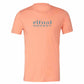 Peach-colored t-shirt with 'ritual HOCKEY' logo on a white background