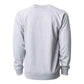 back of the grey Longstreth Lightweight Terry Crewneck