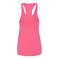 Back of the pink USA Field Hockey Racerback Tank