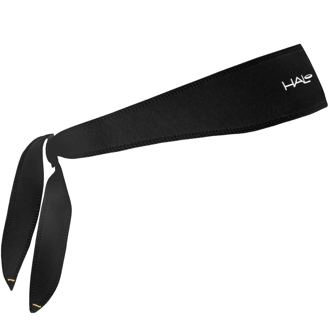 Black Switchback Halo I Tie Headband