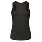Black tank top on a white background