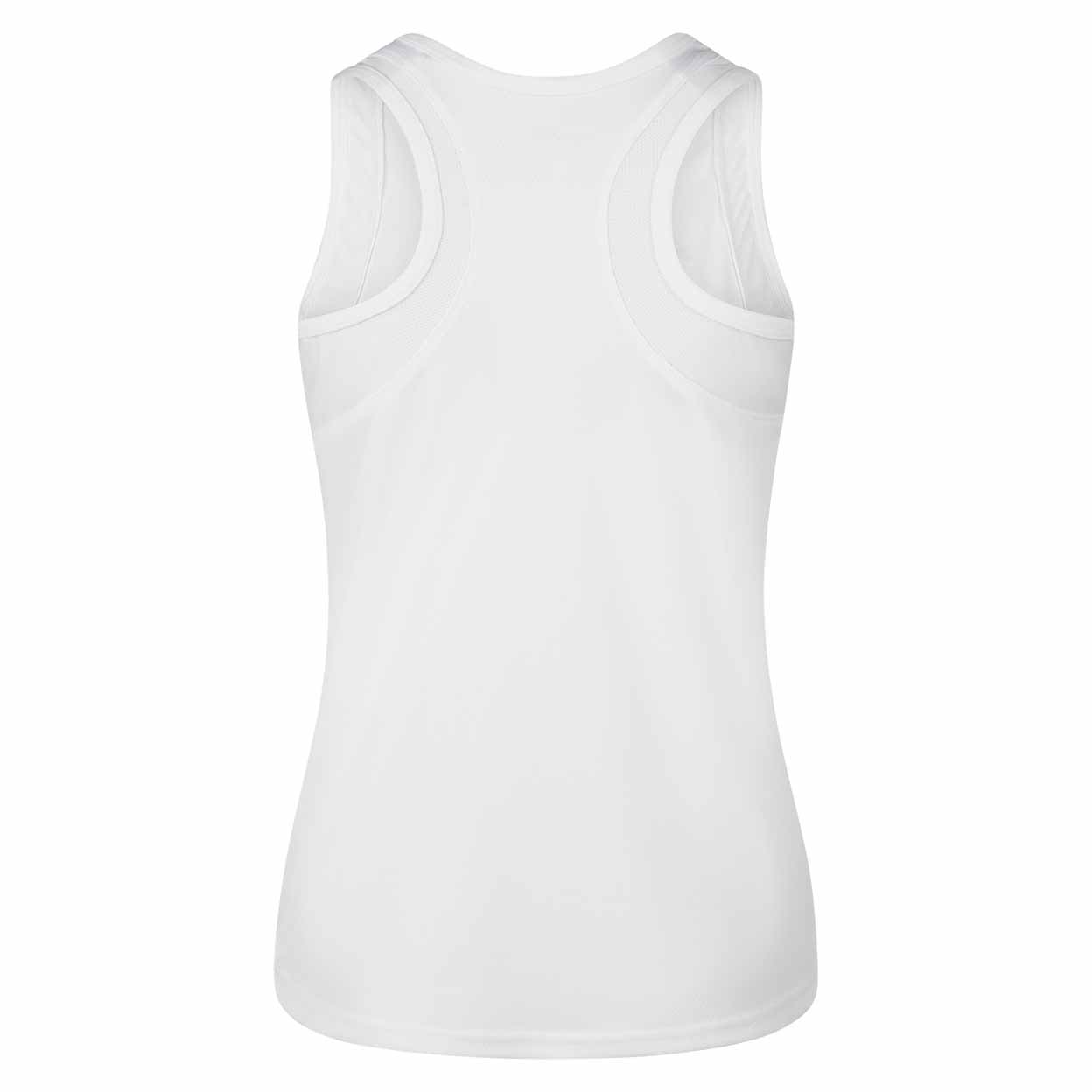 White tank top on a white background