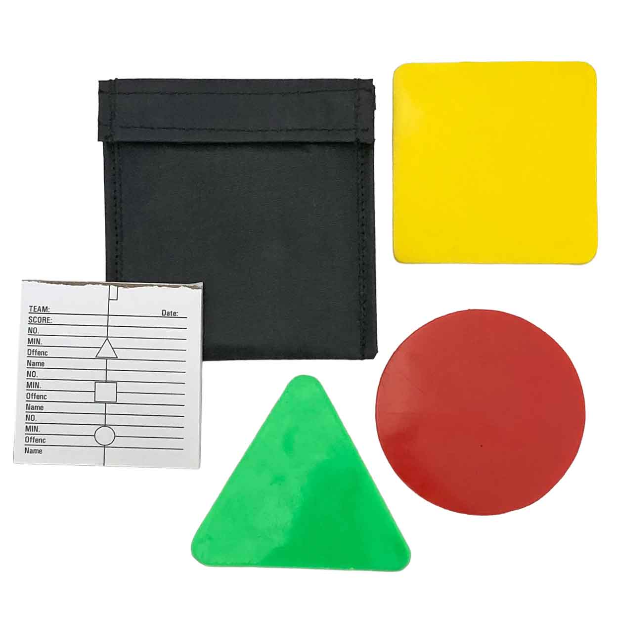 Umpire Cards set, case and notepad