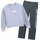 Light blue sweatshirt and navy pants with USA Field Hockey logo on a white background