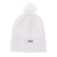 White USA Field Hockey Textured Cuff Beanie