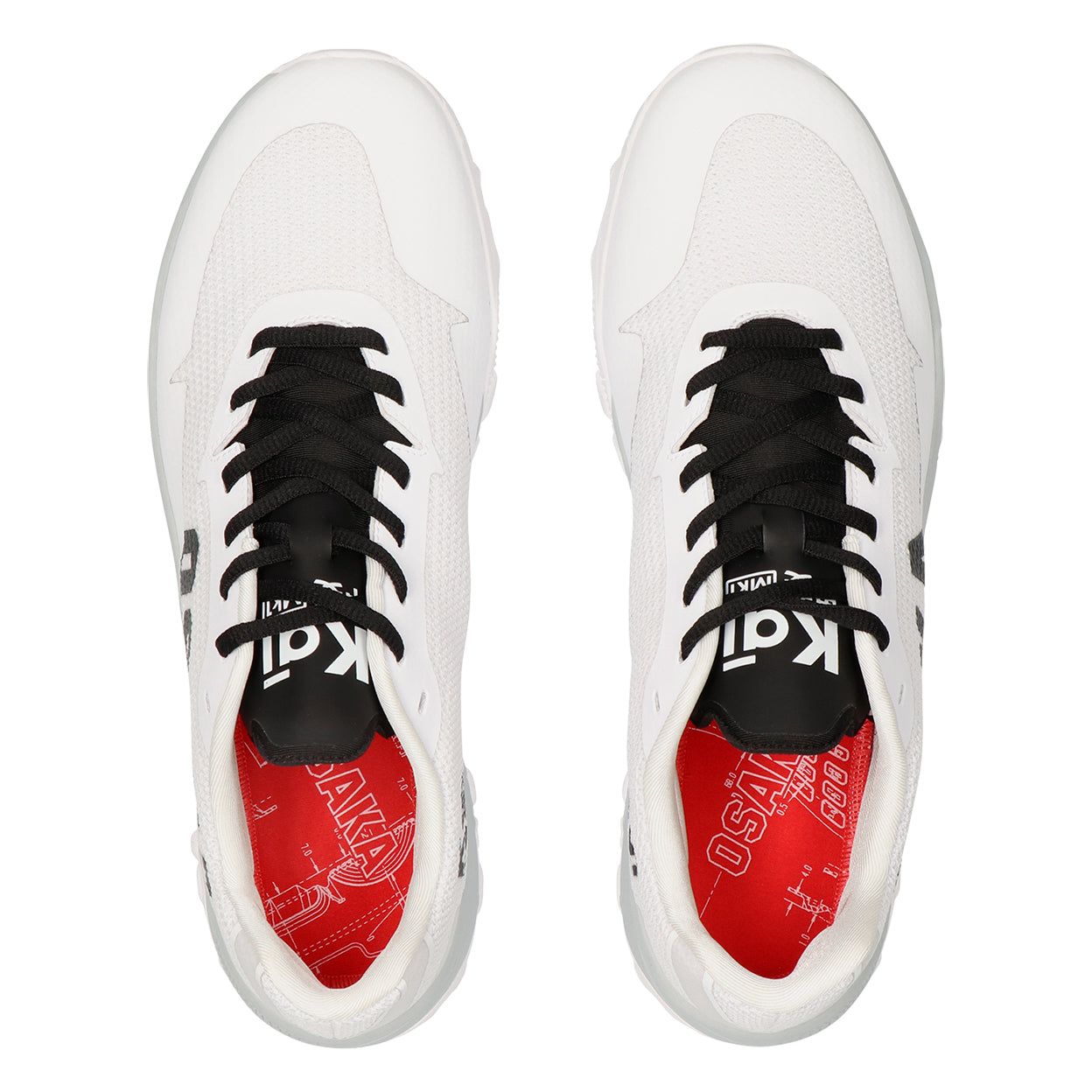 tops of the white Osaka Kai Field Hockey Turf Shoes