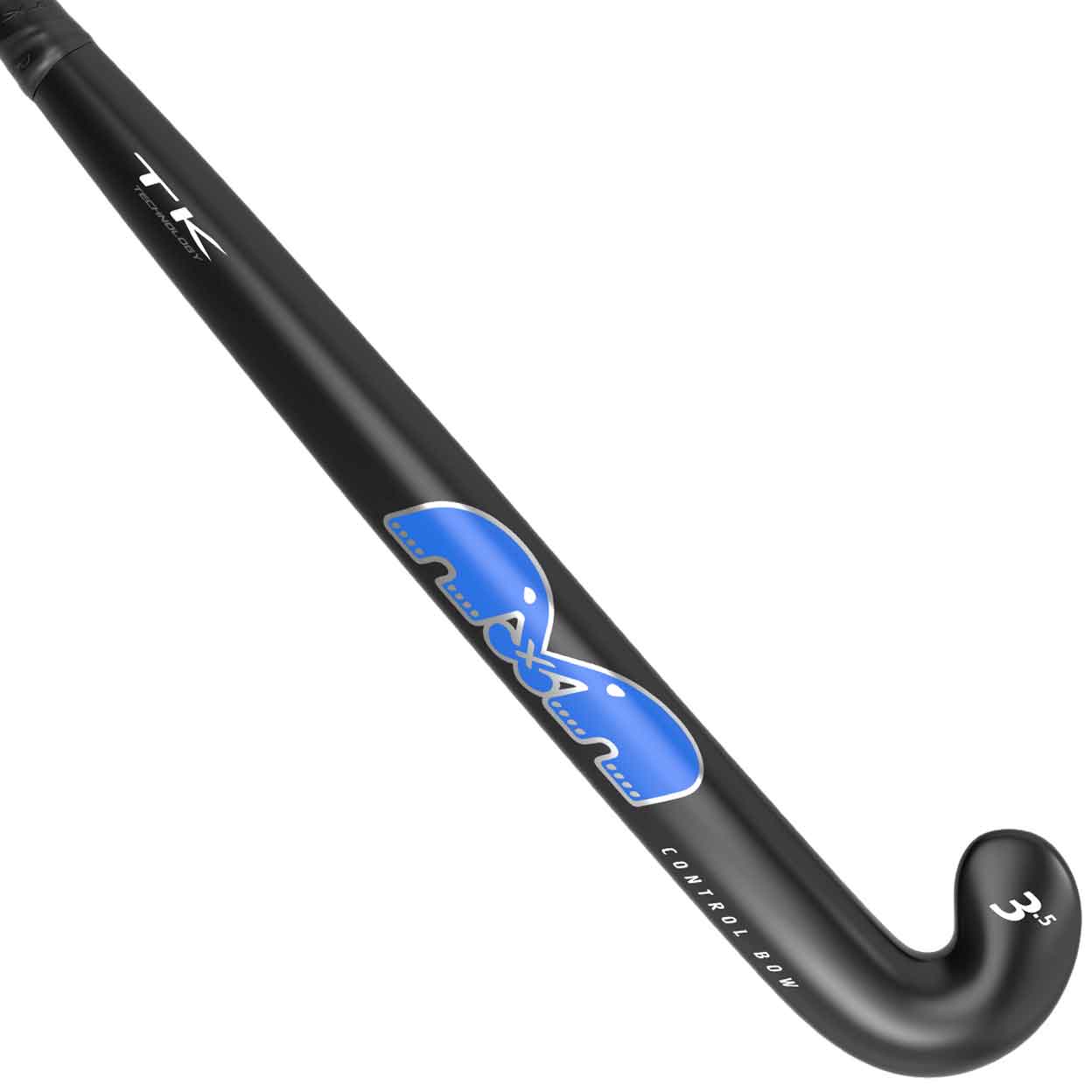 back of the TK 3.5 Control Bow Composite Field Hockey Stick