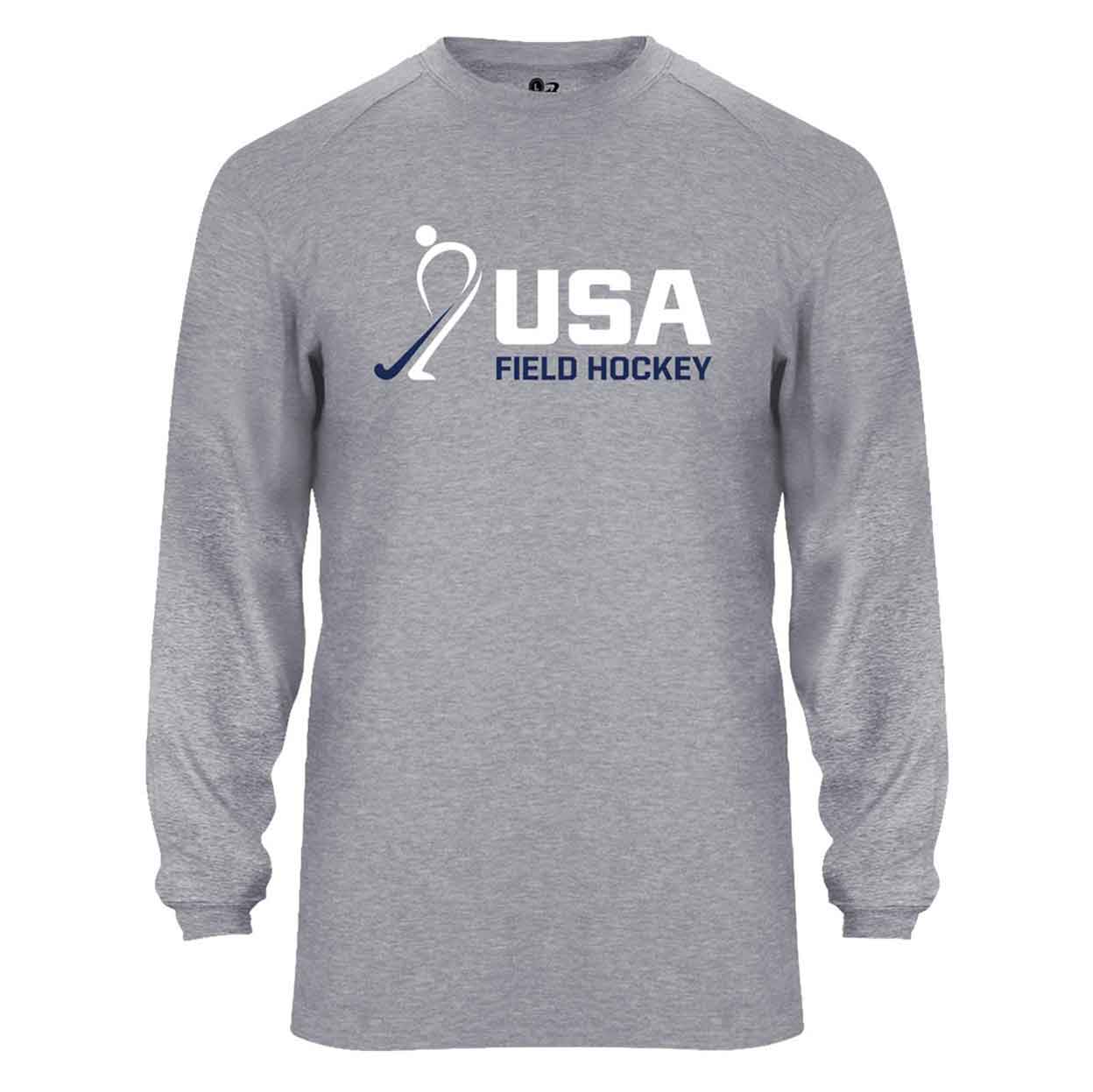 USA Field Hockey Long Sleeve Performance Tee Longstreth Sporting Goods