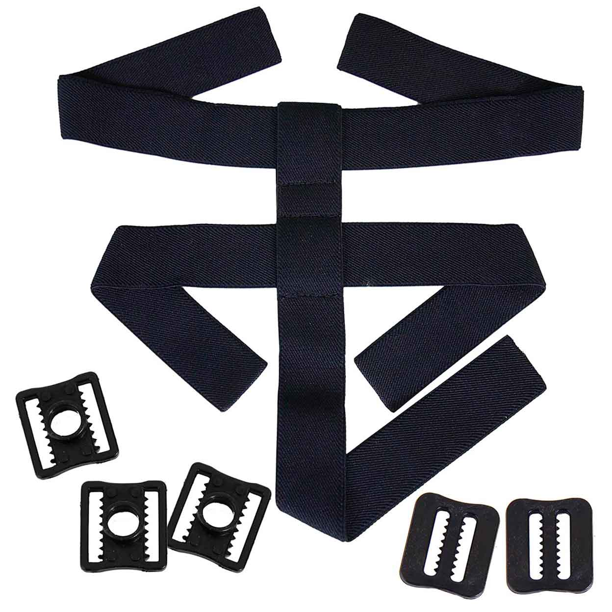 OBO Helmet Replacement Strap Set Including Clips