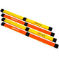 Grays Coaching 3D Beams - 4 Pack showing yellow sides and oranges sides