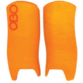 Pair of orange OBO Ogo Field Hockey Goalie Legguards