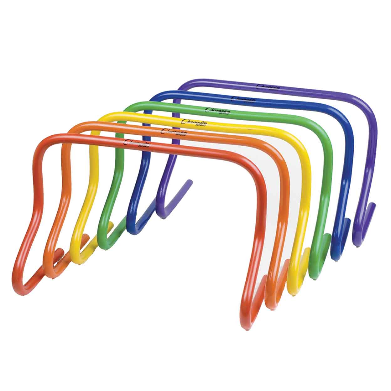 12 inch multicolored field hockey Speed Hurdle Set
