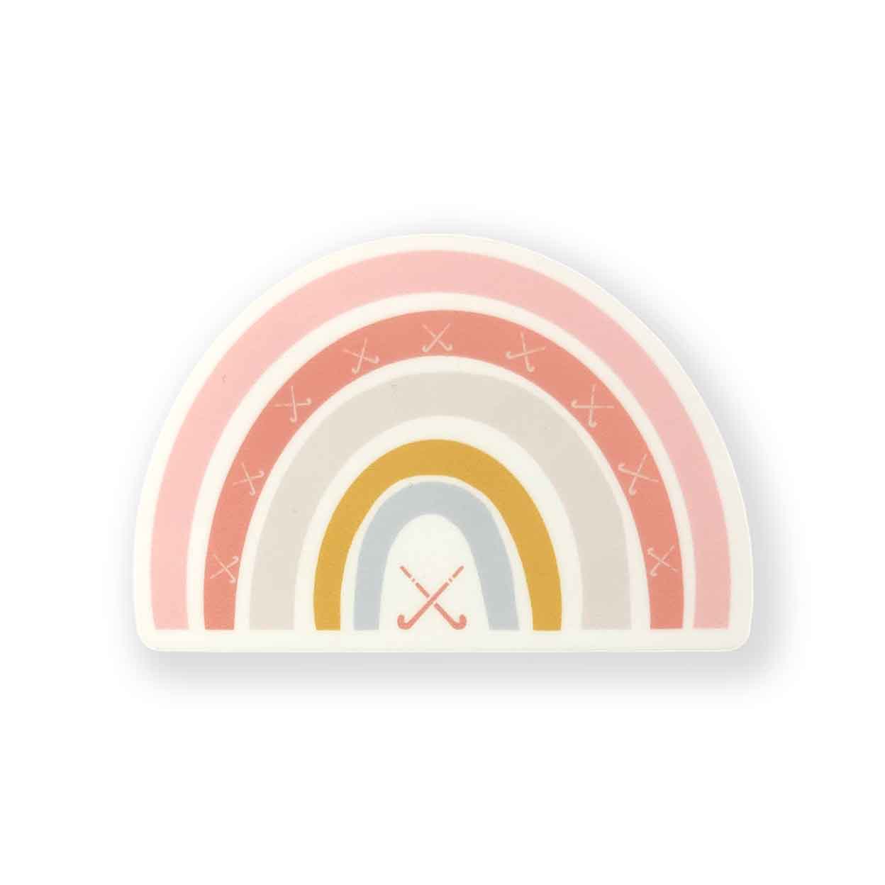 Field Hockey Rainbow Sticker – Longstreth Sporting Goods