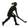 black Magnets In Motion - Field Hockey player 