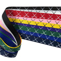 multiple colors of the Field Hockey Printed Grosgrain Ribbon-By-The-Yard