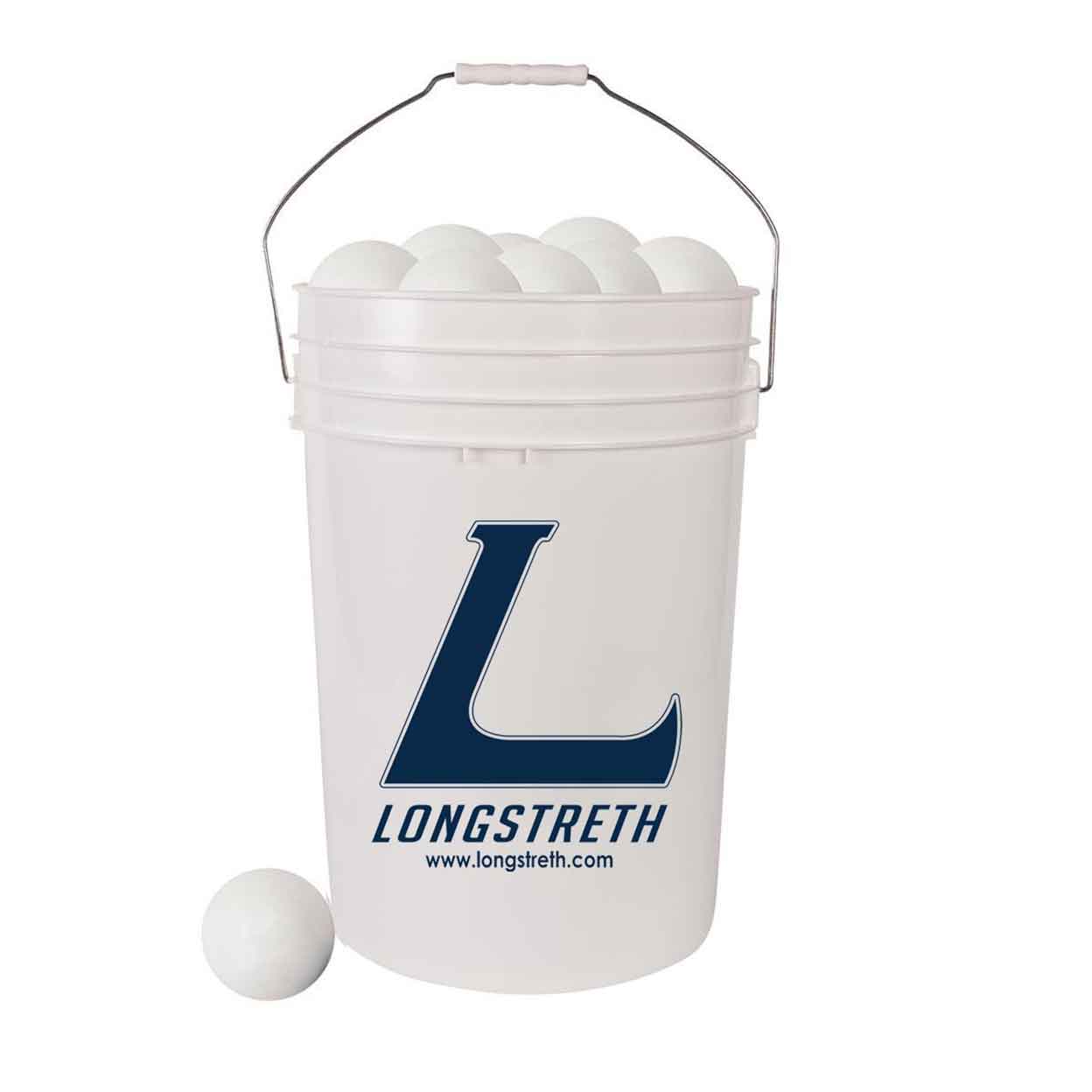 Ball Bucket With Field Hockey Balls