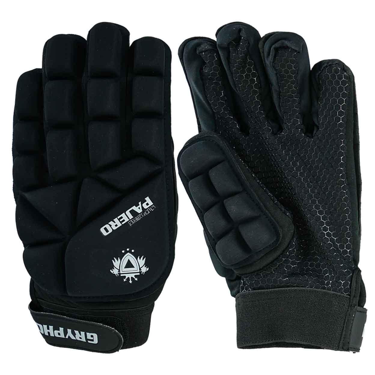 Front and back of the Gryphon Pajero Supreme Field Hockey Glove
