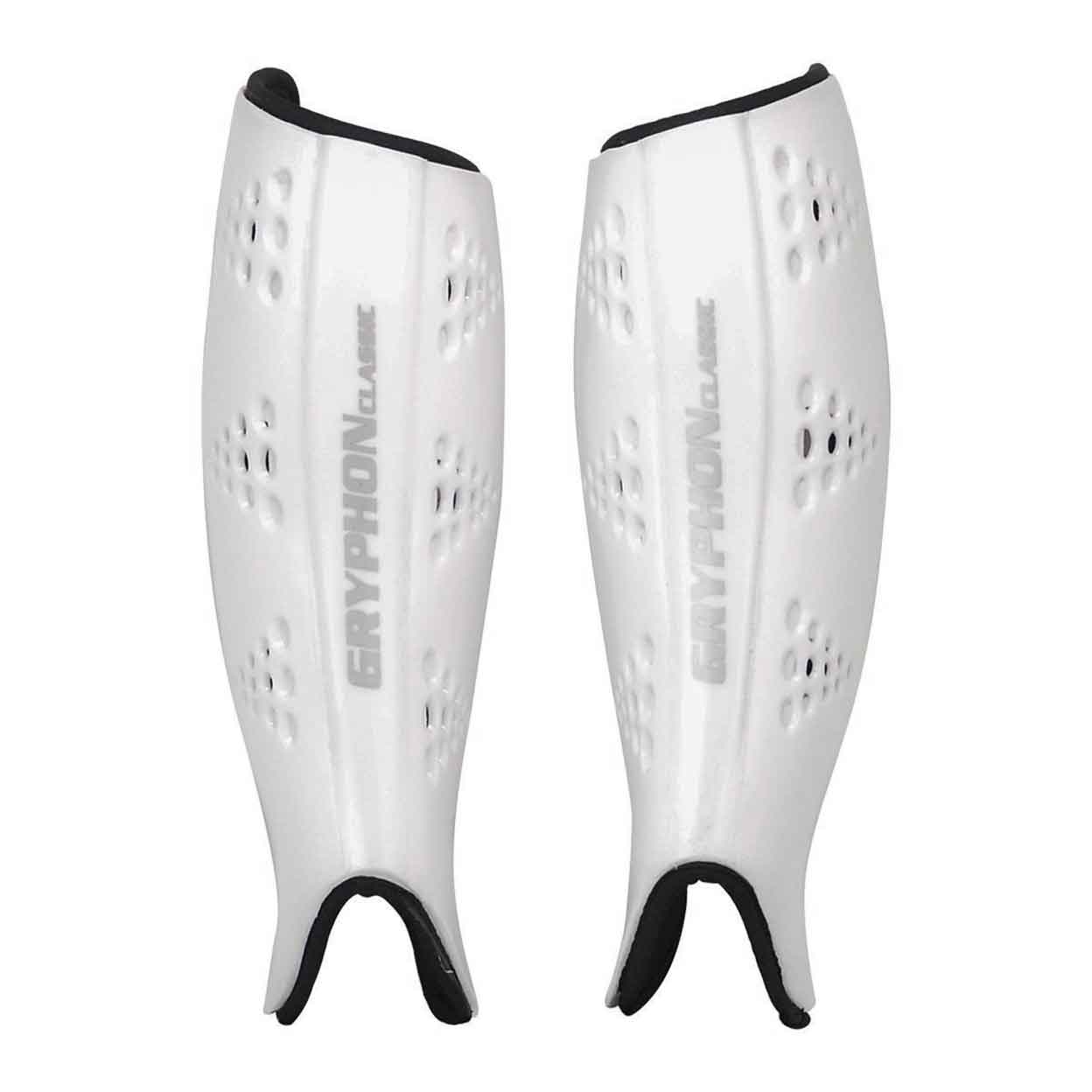 fronts of a pair of Gryphon Classic G4 Shinguards