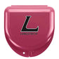 pink Longstreth Pearlized Mouthguard Case