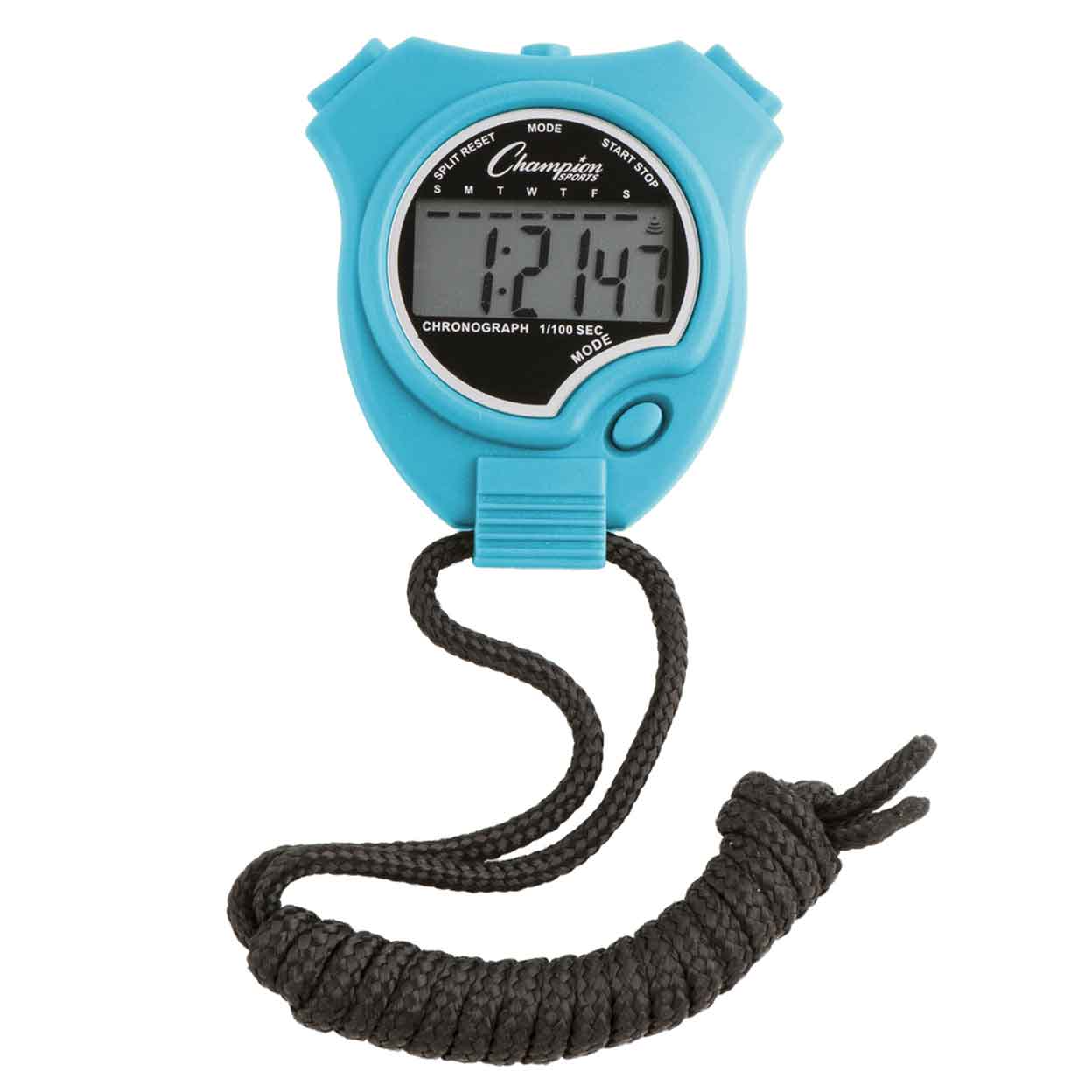 field hockey Stopwatch in blue