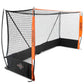 Angled full view of the Bownet Youth Field Hockey Net