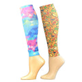 Two Hocsocx Footless Leg Sleeve on foot models