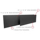 Kwikgoal Poly Board Conversion Kit For Field Hockey Goal