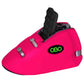 Side of the pink OBO Robo Hi-Rebound Field Hockey Goalkeeping Kickers