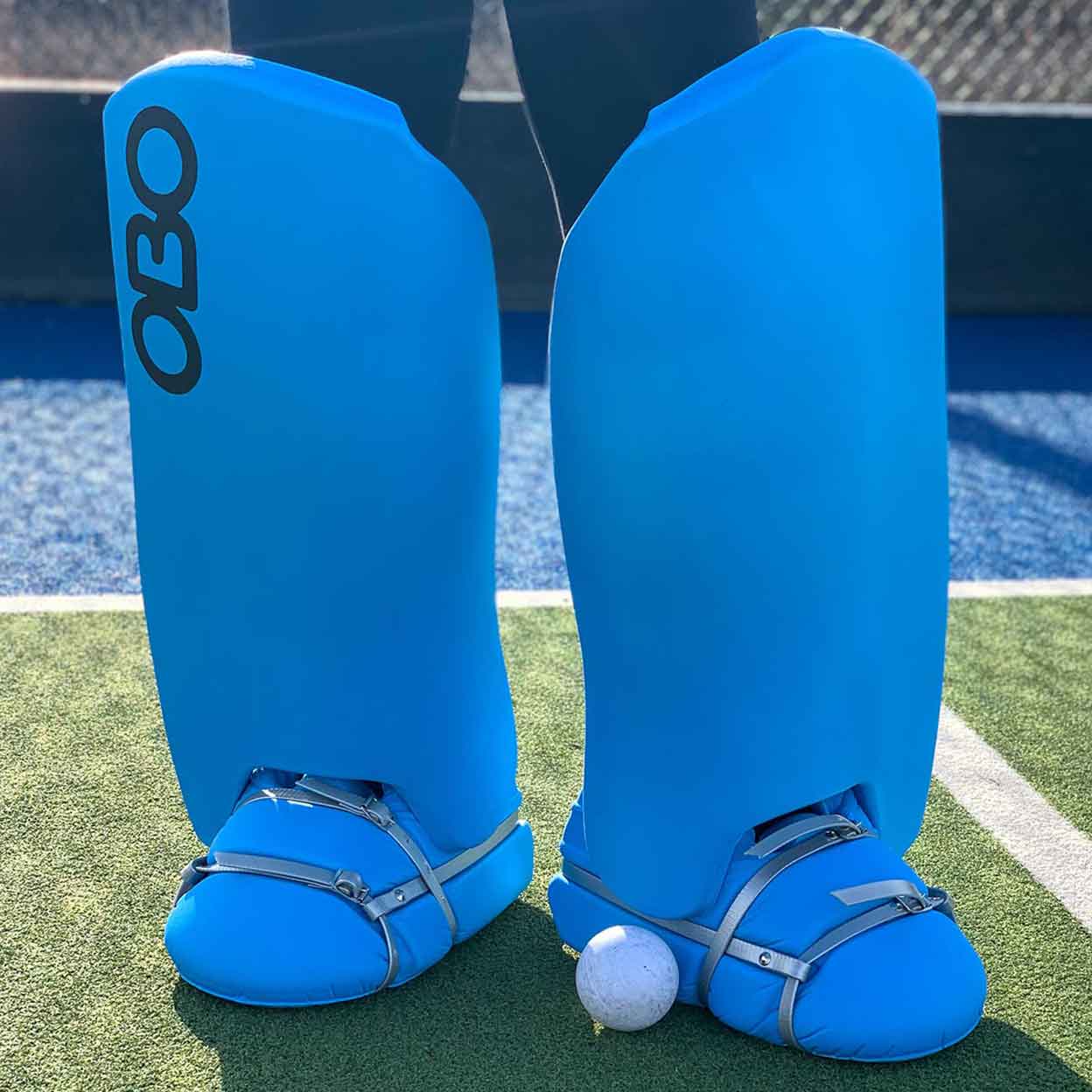 OBO Yahoo Goalkeeping Legguards on goalie