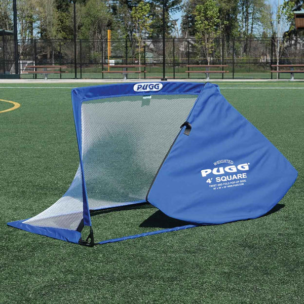 PUGG Weighted Square 4ft Field Hockey Goals