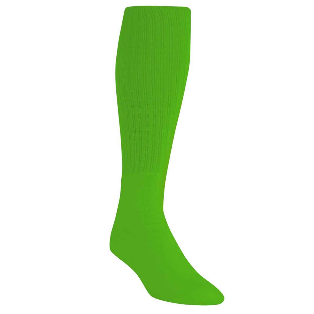 lime green Over-The-Calf Tube Socks