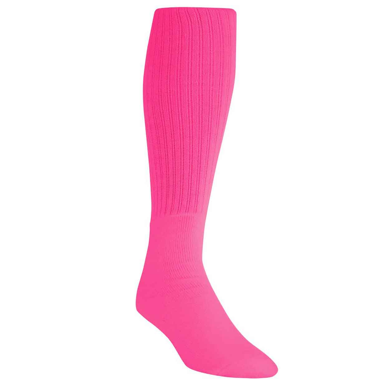 hot pink Over-The-Calf Tube Socks