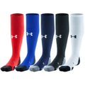 available colors of the Under Armour Team Over The Calf Socks