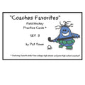 shows the front card from the Field Hockey - Coaches Favorites Practice Cards